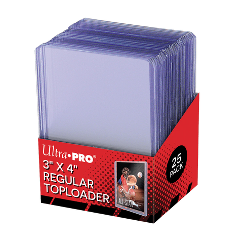 Ultra PRO Regular Toploader – 25er Pack