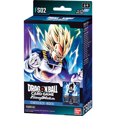 Dragon Ball Super Card Game Fusion World – Starter Deck Vegeta [FS02]