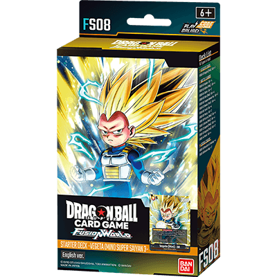 Dragon Ball Super Card Game Fusion World – Starter Deck Vegeta (Mini) Super Saiyan 3 [FS08]