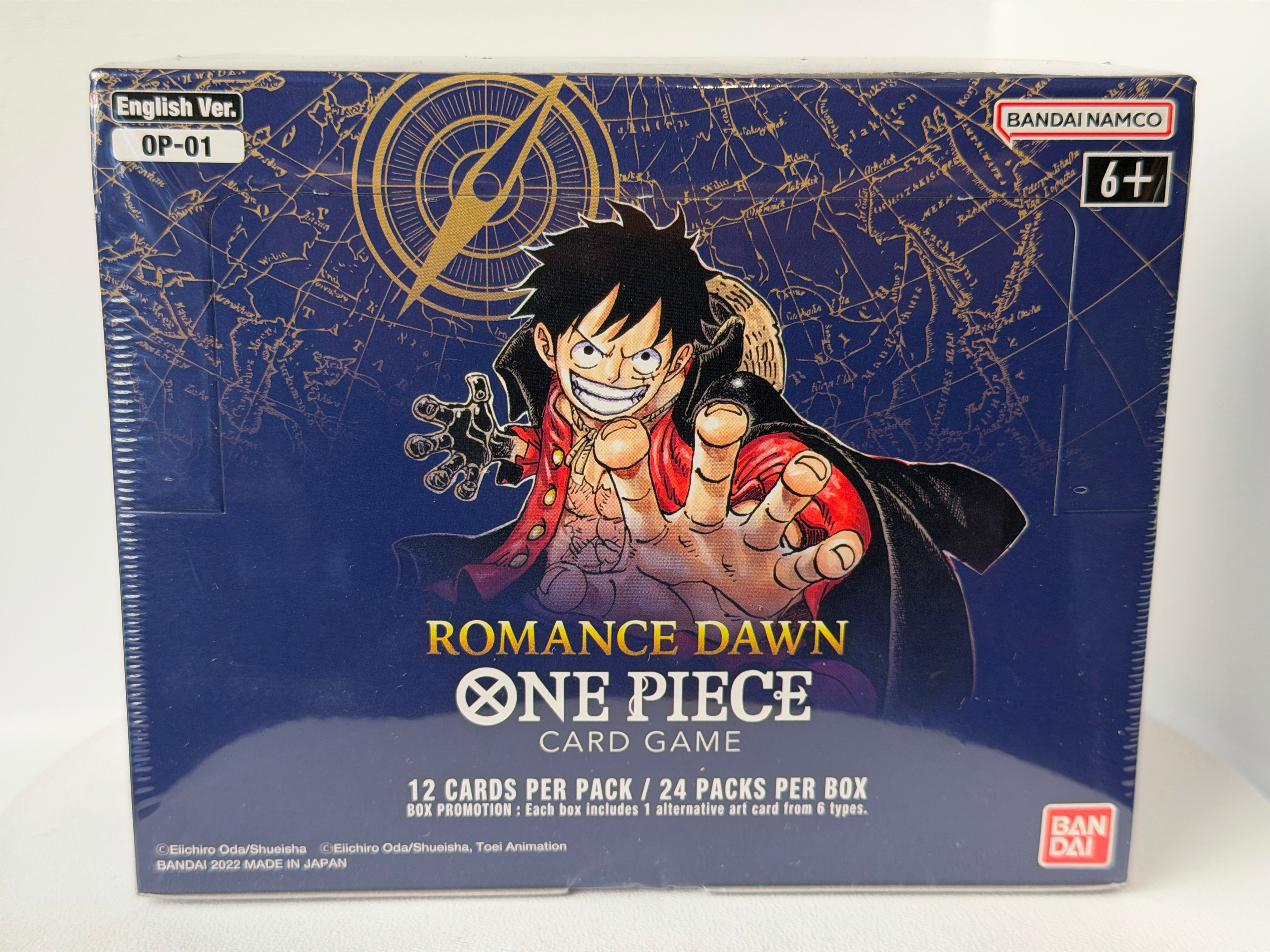 One Piece TCG OP-01 Romance Dawn Booster Box (Englisch) | Sealed | 24 Packs