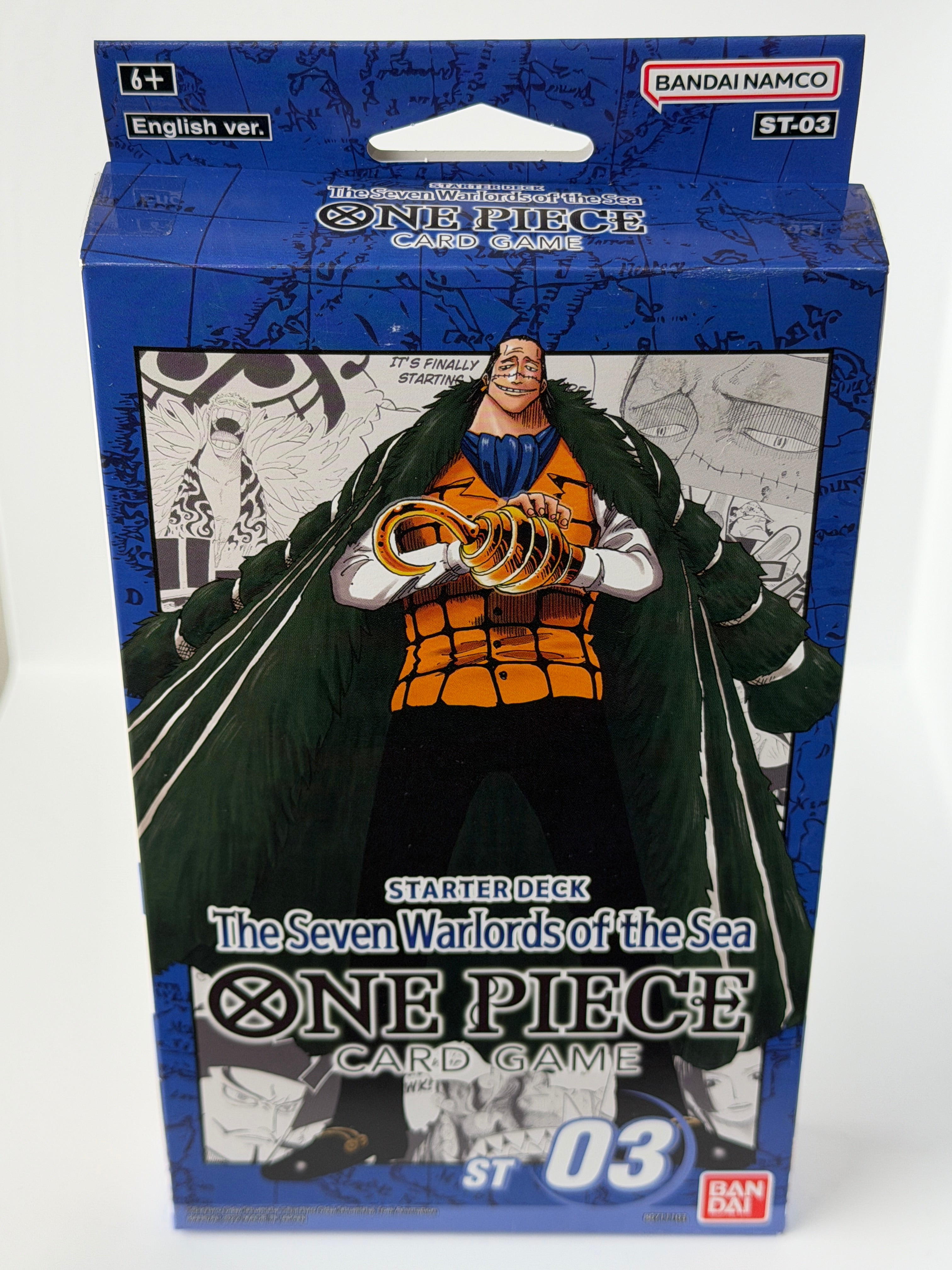 One Piece TCG ST-03 Starter Deck Die Sieben Samurai der Meere | Englisch | Versiegelt