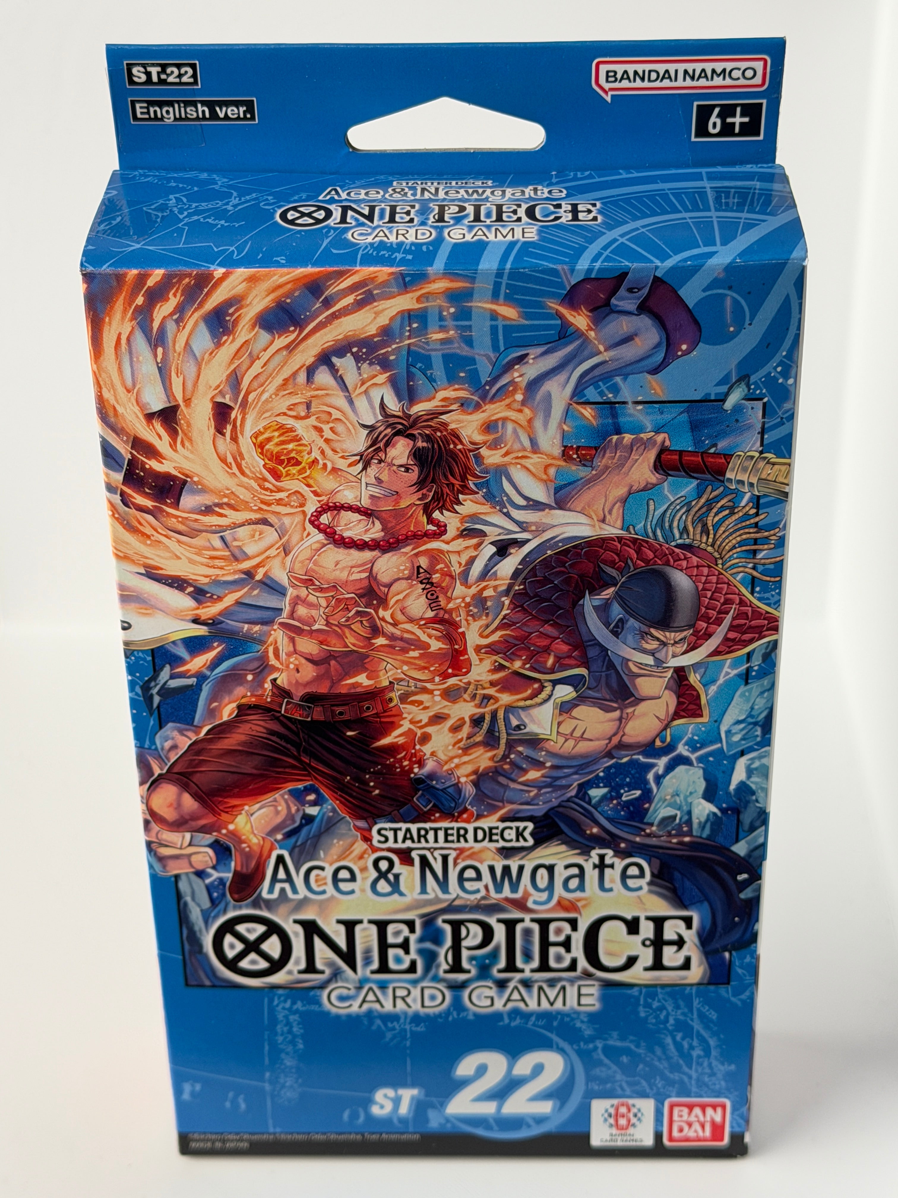 One Piece TCG ST-22 Starter Deck Ace & Newgate | Englisch | Versiegelt