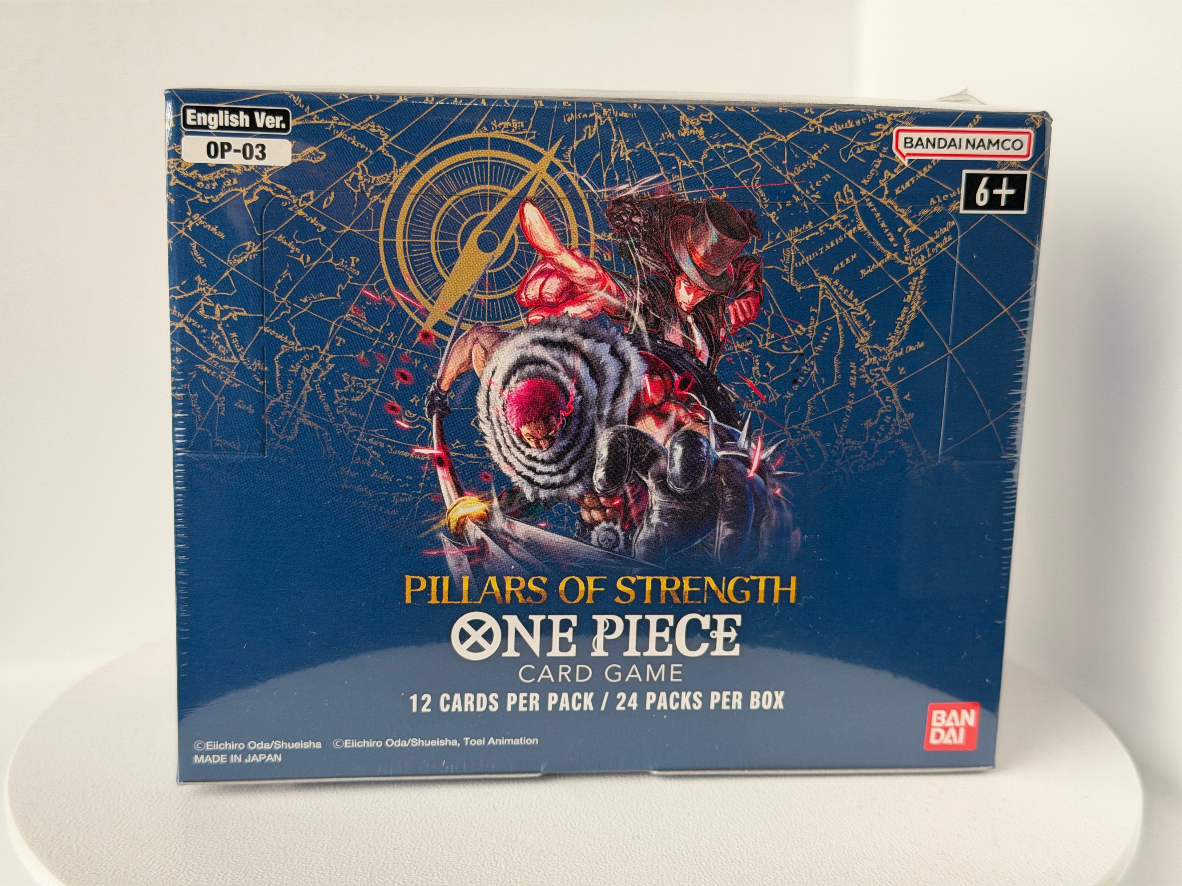 One Piece TCG OP-03 Pillars of Strength Booster Box (English) | Sealed | 24 Packs