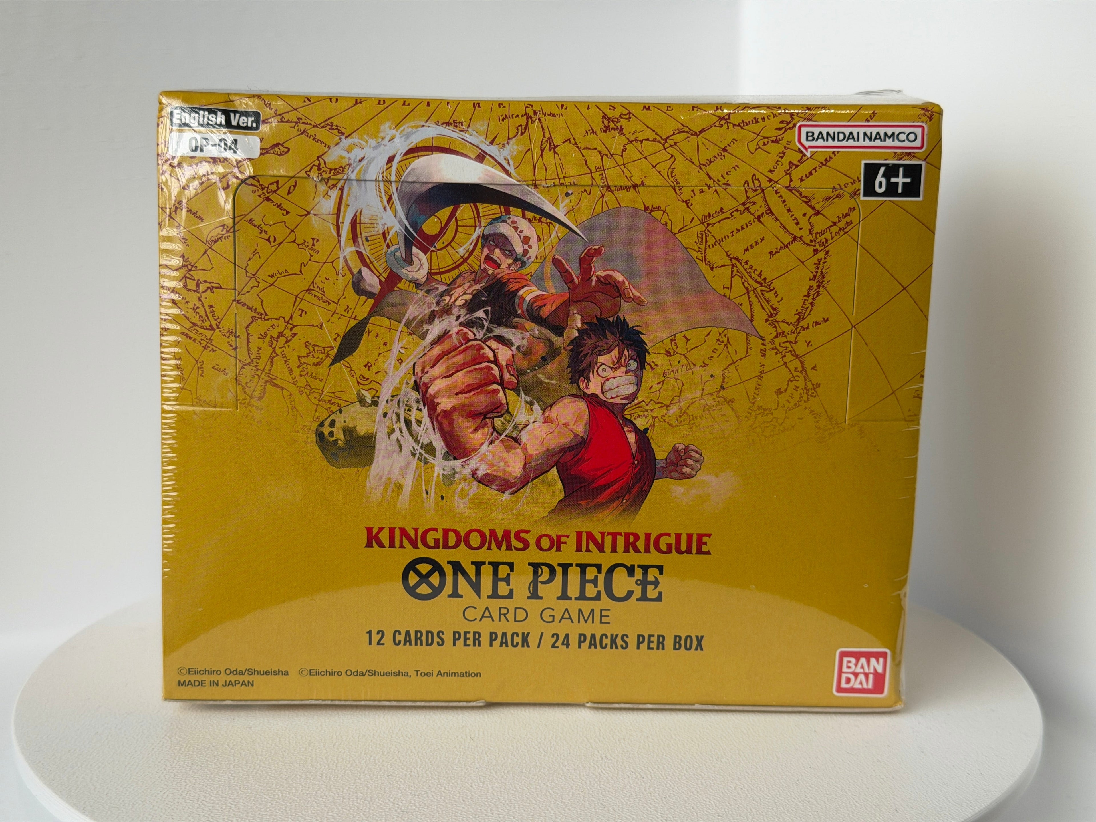 One Piece TCG OP-04 Kingdoms of Intrigue Booster Box (English) | Sealed | 24 Packs