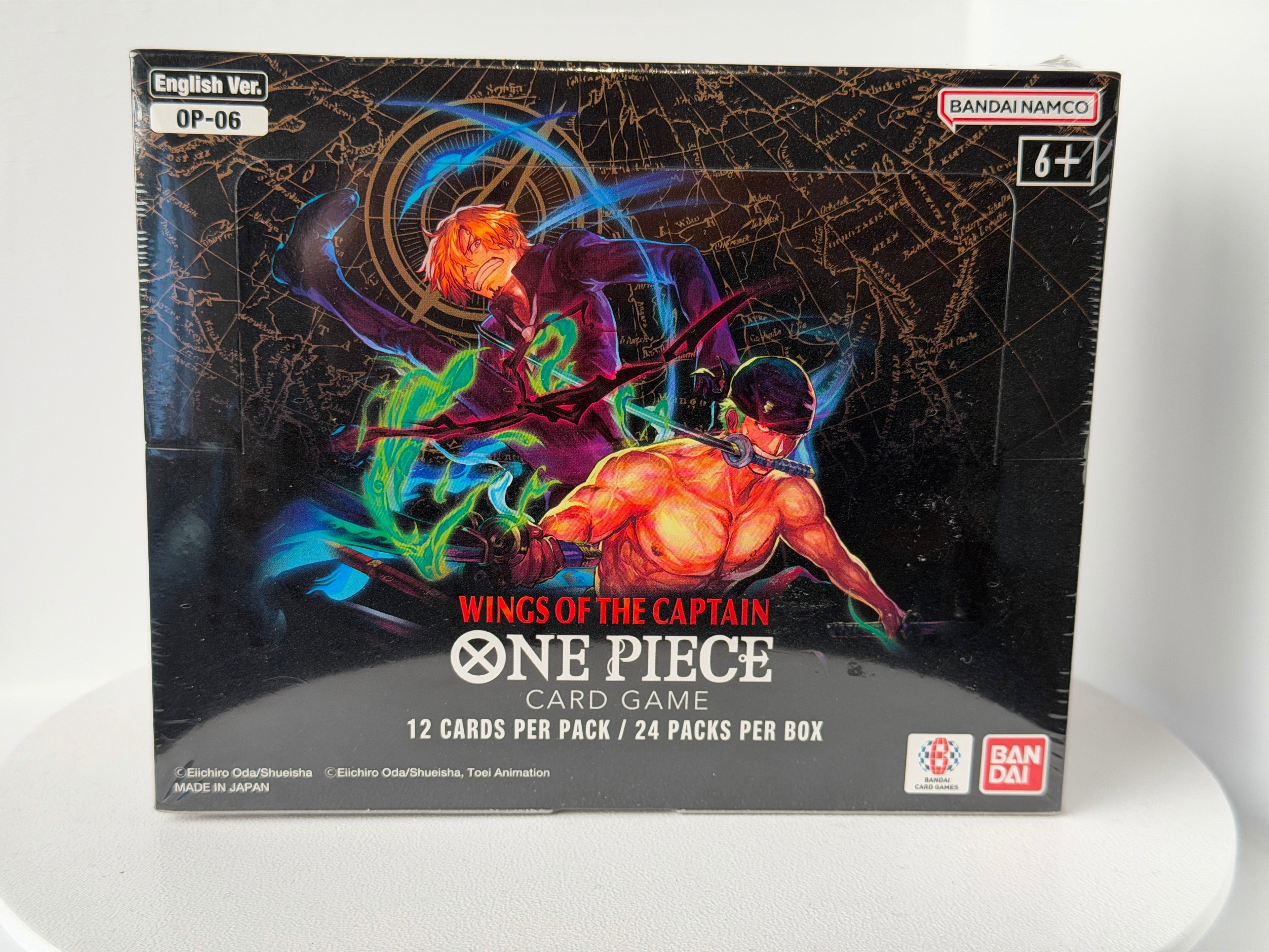 One Piece TCG OP-06 Wings of the Captain Booster Box (English) | Sealed | 24 Packs