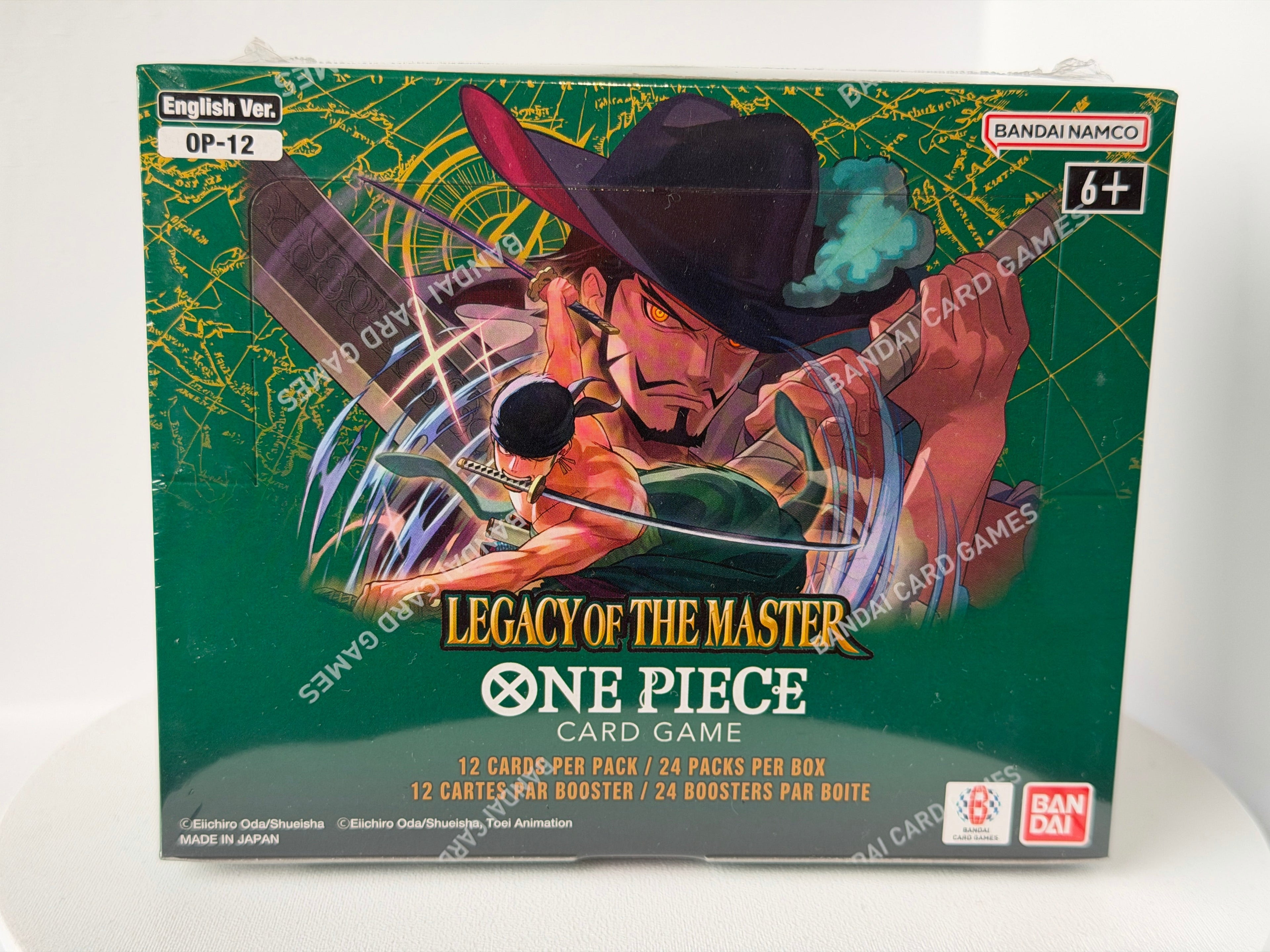 One Piece TCG OP-12 Legacy of the Master Booster Box (English) | Sealed | 24 Packs