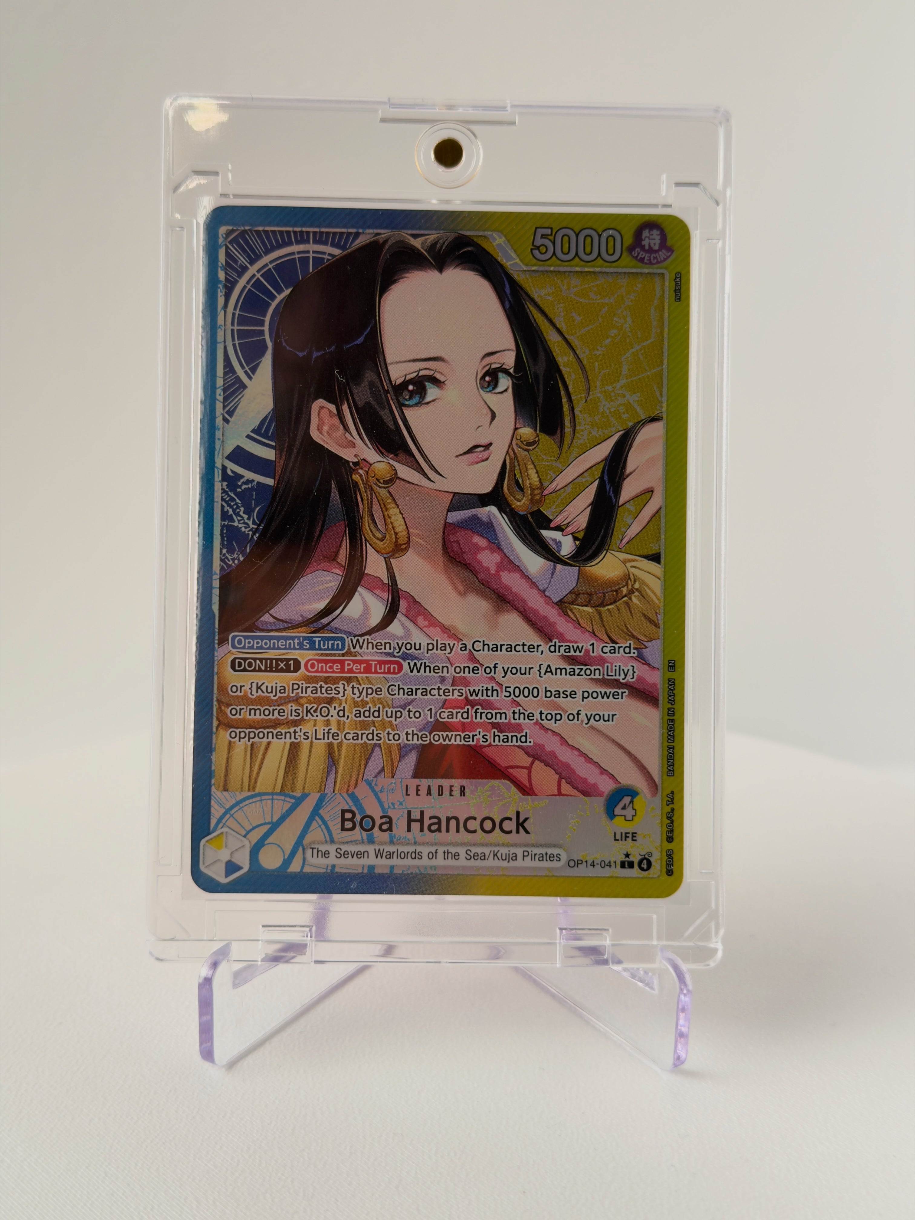 Boa Hancock OP14-041 SP – Leader | One Piece TCG | English | Near Mint | Foil