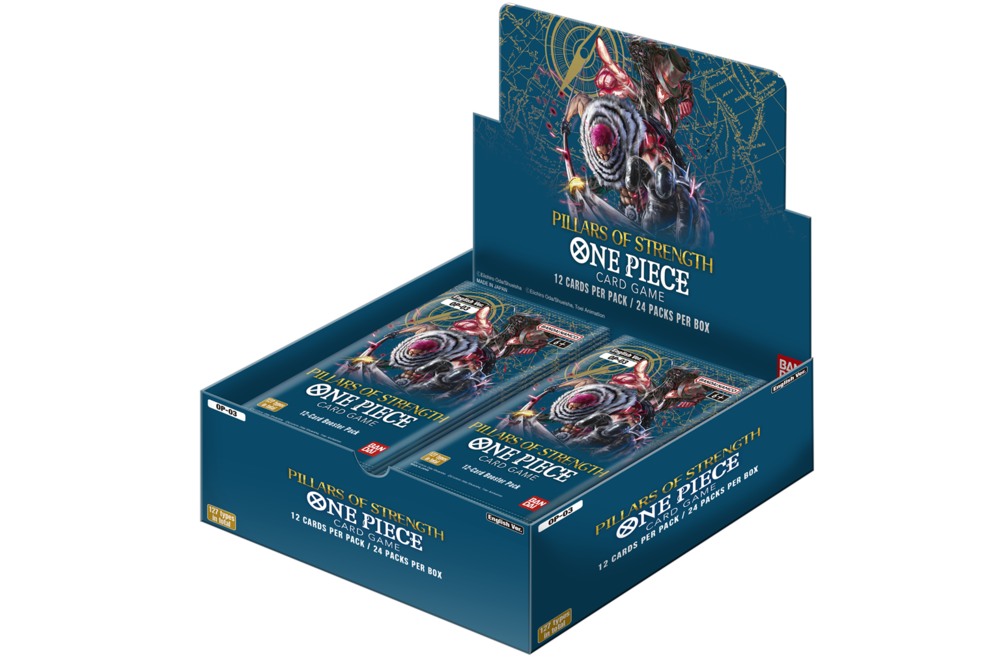 One Piece TCG OP-03 Pillars of Strength Booster Box (English) | Sealed | 24 Packs