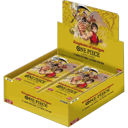 One Piece TCG OP-04 Kingdoms of Intrigue Booster Box (English) | Sealed | 24 Packs