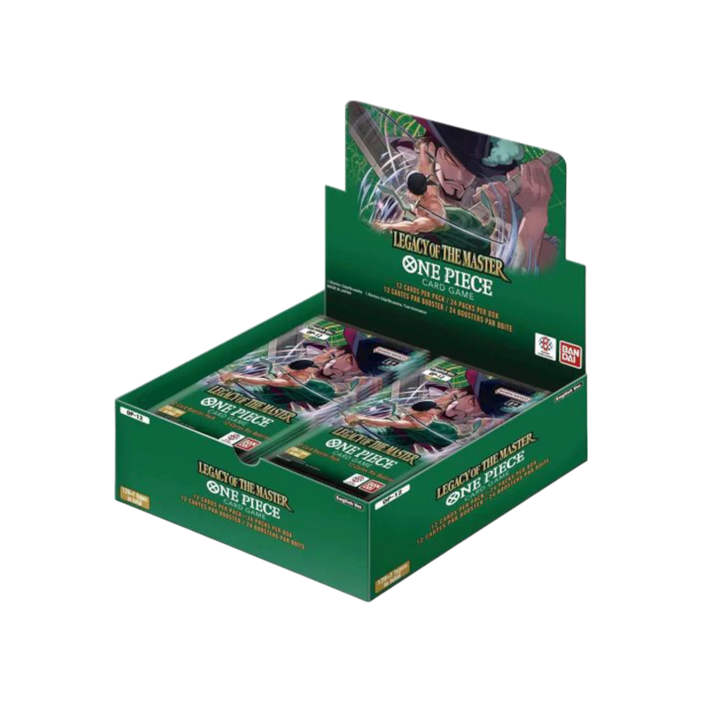 One Piece TCG OP-12 Legacy of the Master Booster Box (English) | Sealed | 24 Packs