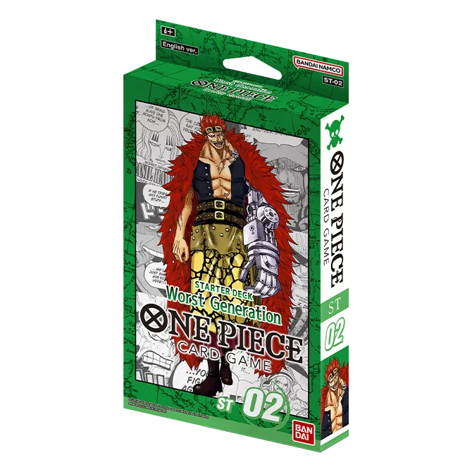 One Piece TCG ST-02 Worst Generation Starter Deck (English) | Sealed