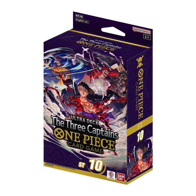 One Piece TCG ST-10 Ultra Deck The Three Captains | English | Sealed