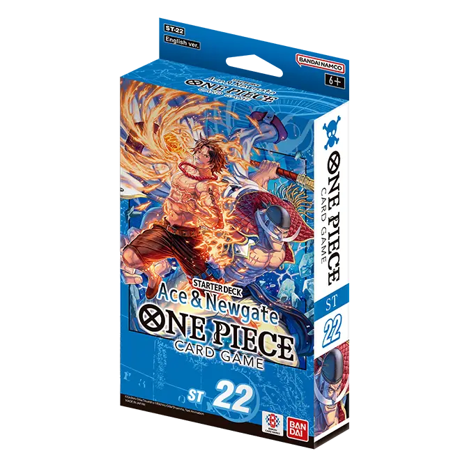 One Piece TCG ST-22 Starter Deck Ace & Newgate | English | Sealed