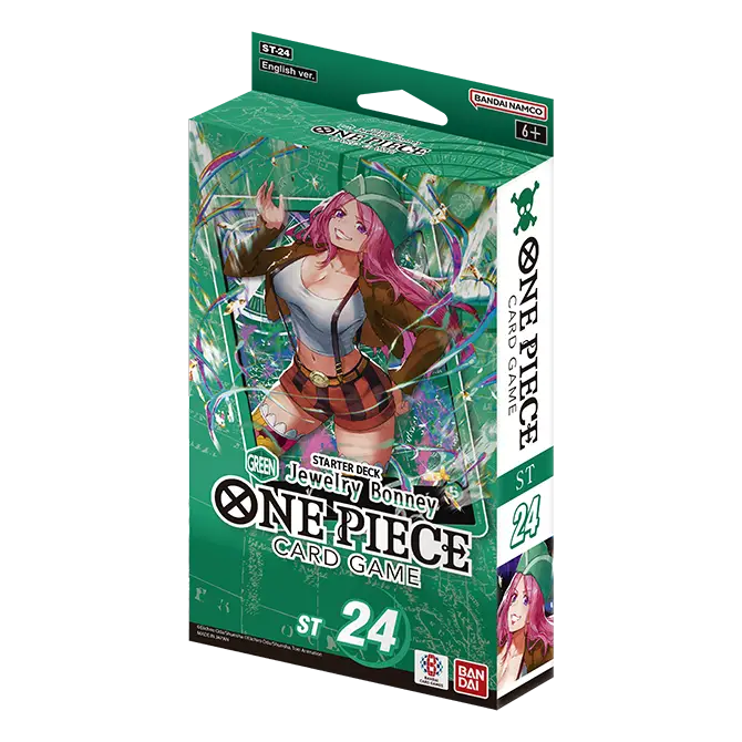 One Piece TCG ST-24 Green Jewelry Bonney Starter Deck (English) | Sealed