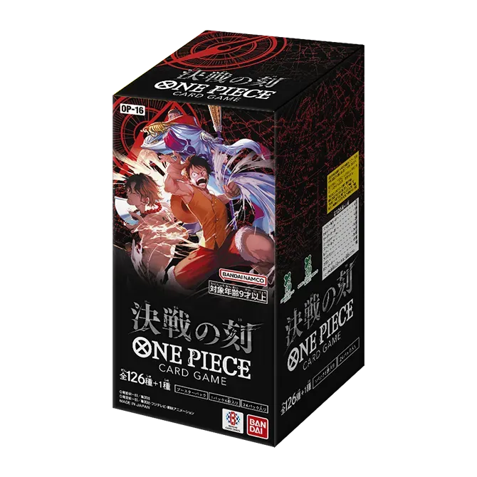 One Piece Card Game OP-16 – The Time of Battle Display – Japanisch (JPN)